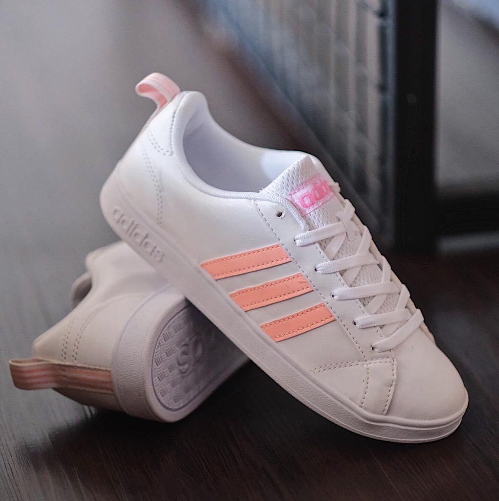 Adidas Neo Advantage White List Peach