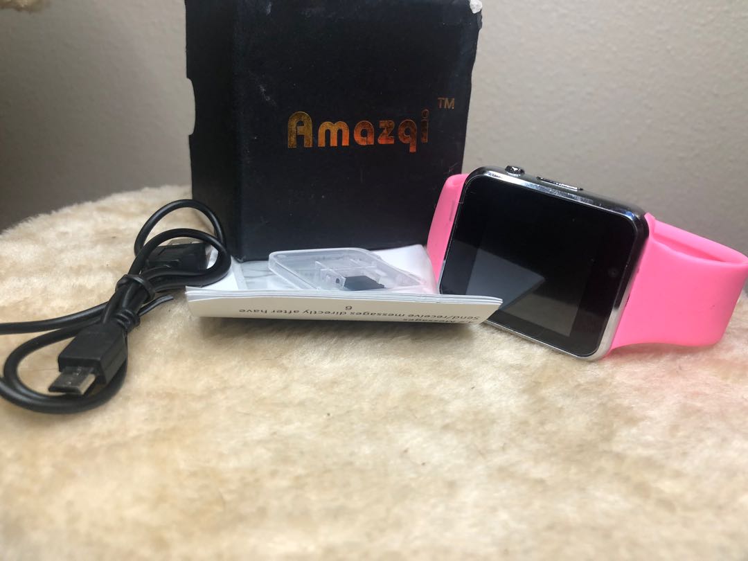 amazqi smart watch sim card