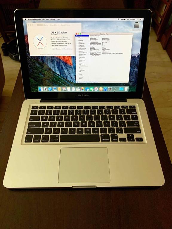 Apple Macbook Pro 13 Inch Core 2 Duo 2 66 Mid 2010 Electronics Computers Laptops On Carousell