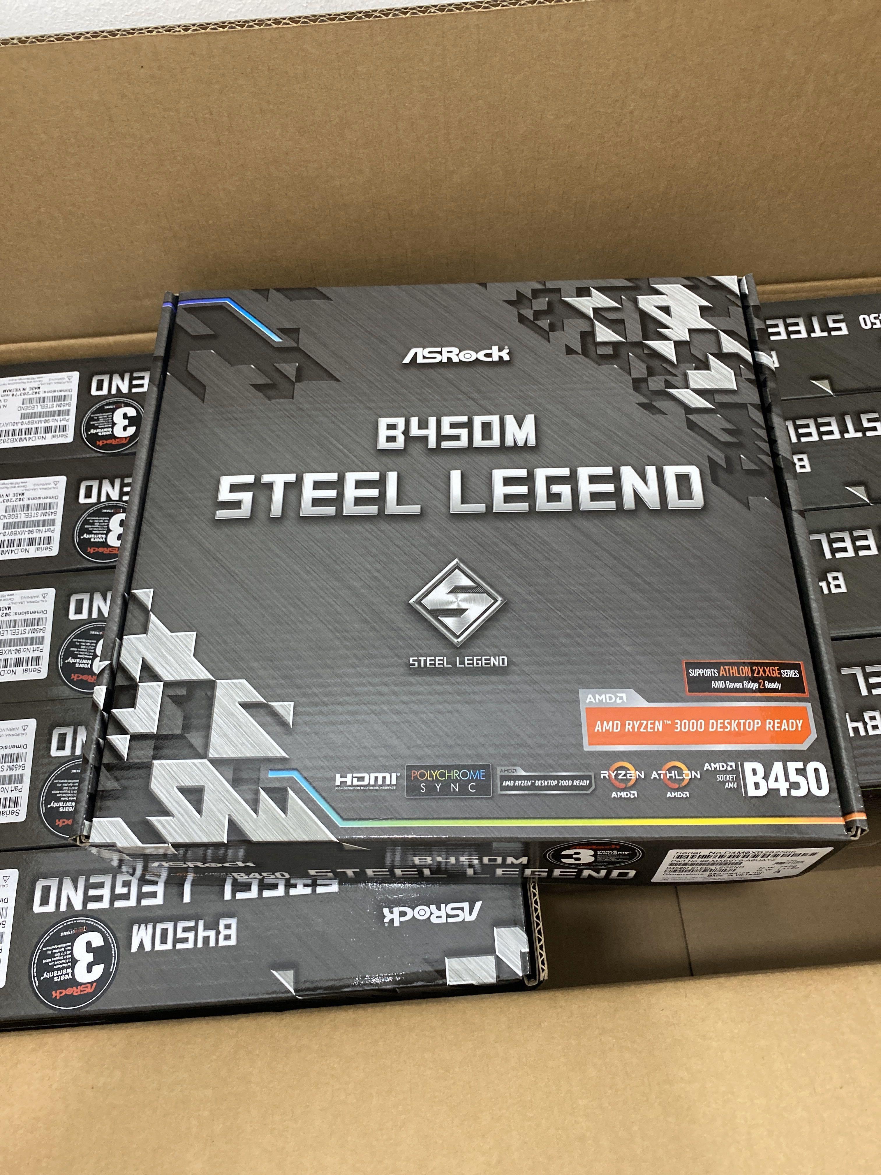 Asrock b450m steel legend ryzen 3000 cheap