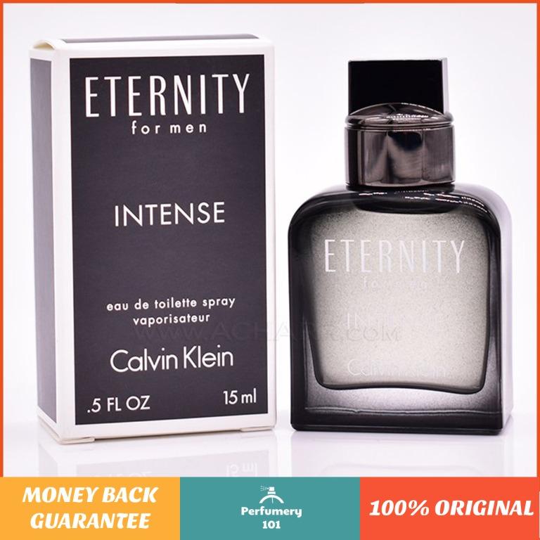 Authentic Ck Eternity Intense Eau De Toilette 15ml 0 5fl Oz Miniature Perfume For Men Health Beauty Perfumes Nail Care Others On Carousell