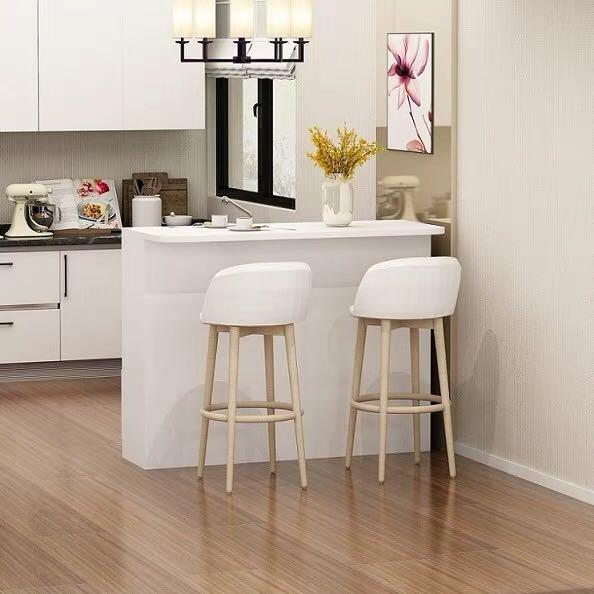 Bar table with storage, Furniture & Home Living, Furniture, Tables