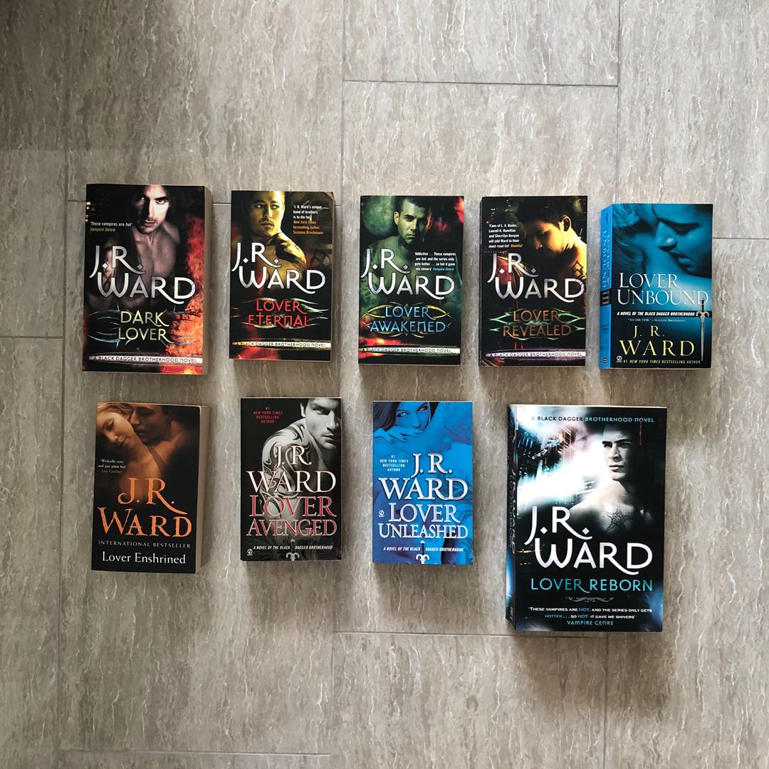 Black Dagger Brotherhood Series By J R Ward Books Stationery