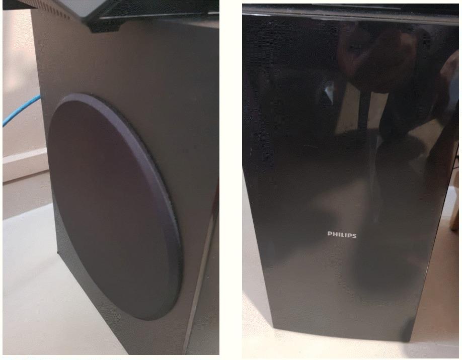 Philips soundbar with online fm radio