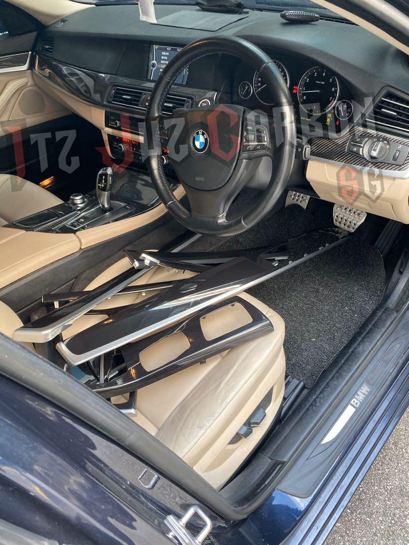 Bmw F10 Carbon Fibre Interior Trim Set Car Accessories Accessories On Carousell