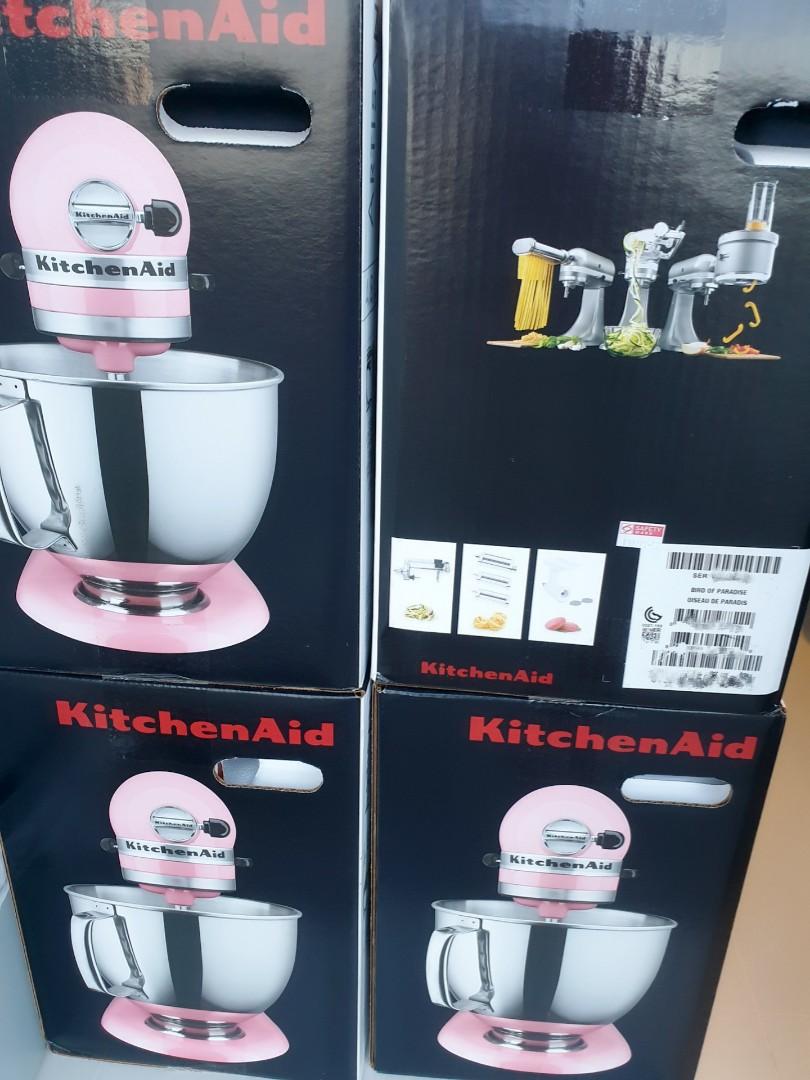 BNIB KitchenAid 4.8L Artisan TiltHead Stand Mixer KSM150 (Guava Glaze
