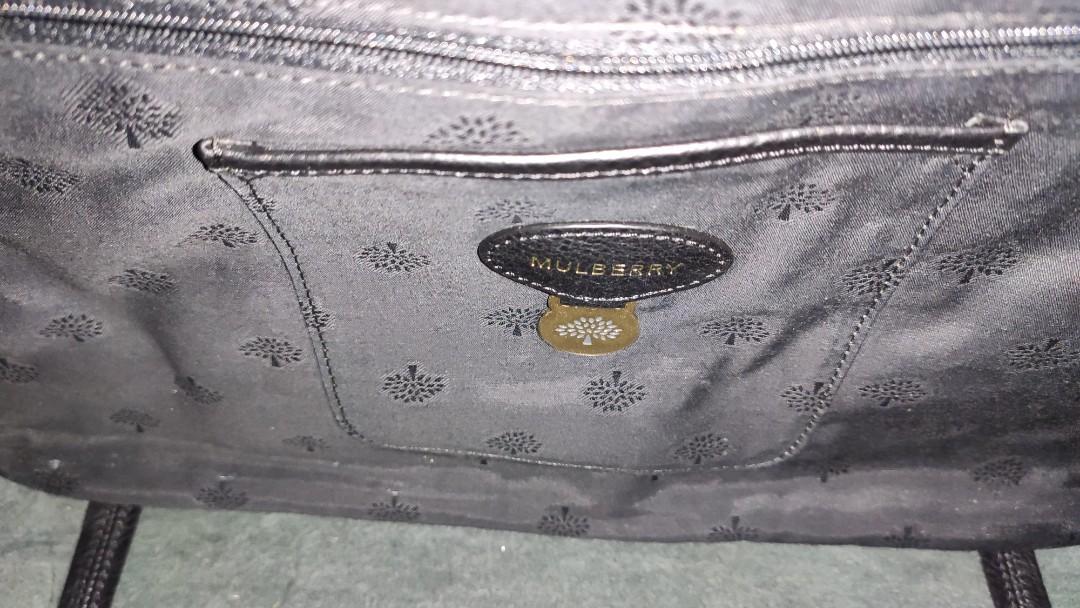 BNIB Mulberry Elkington leather sling briefcase, Men's Fashion, Bags