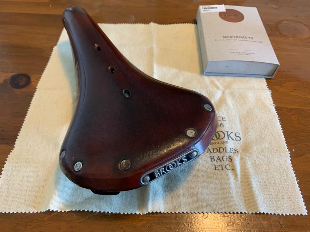 Second hand 2025 brooks saddle