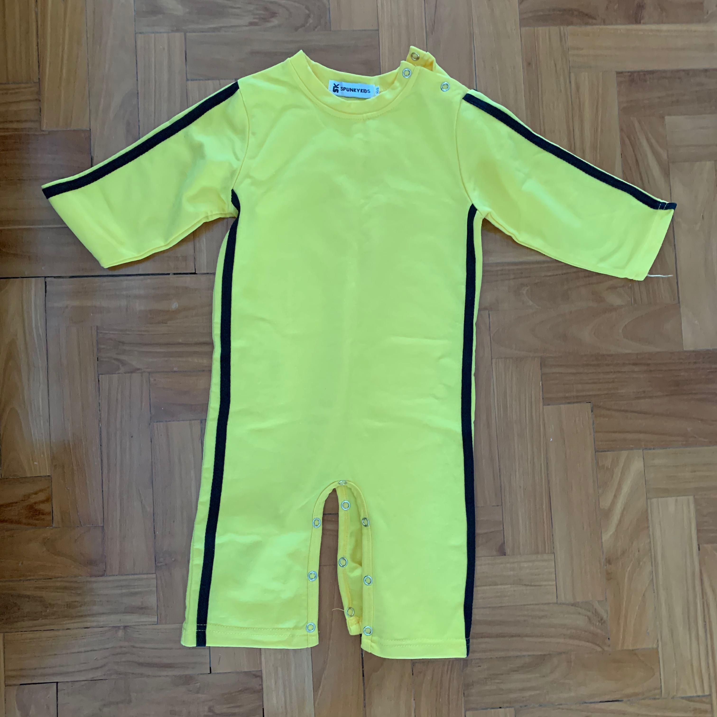 bruce lee jumpsuit baby