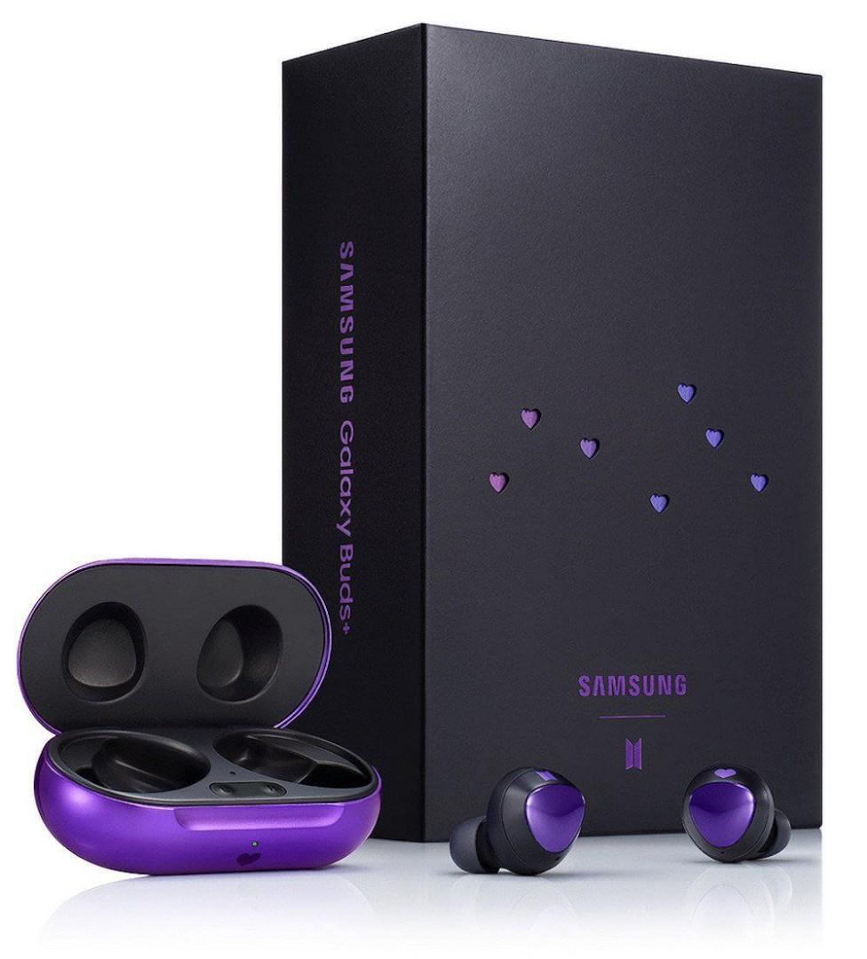 BTS Samsung Earpods with wireless charger