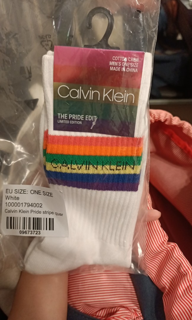 calvin klein pride socks