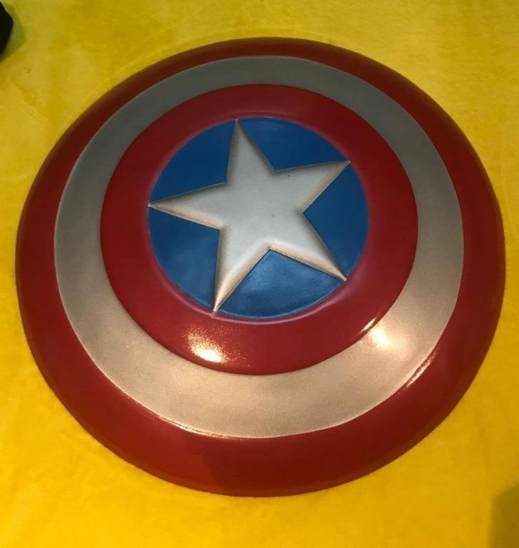 Captain America Shield Fiber Glass Avengers 24 Inches Diameter Toys Games Toys On Carousell