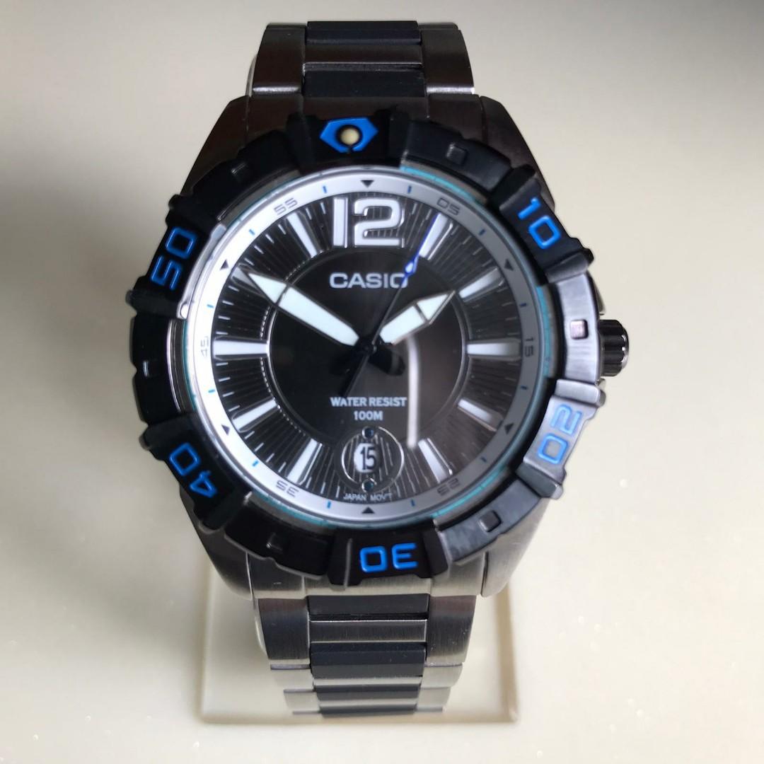 Casio water resist hotsell 100m