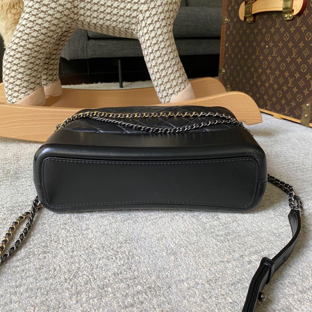 AUTHENTIC CHANEL Gabrielle New Medium with Signature Strap Bag✓Receipt ,  Luxury, Bags & Wallets on Carousell