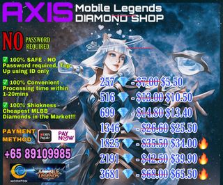 (Category: ) located in . Submitted by axis.mlbb.diamond (Listing ID 1013693696, Image 1). Description: .