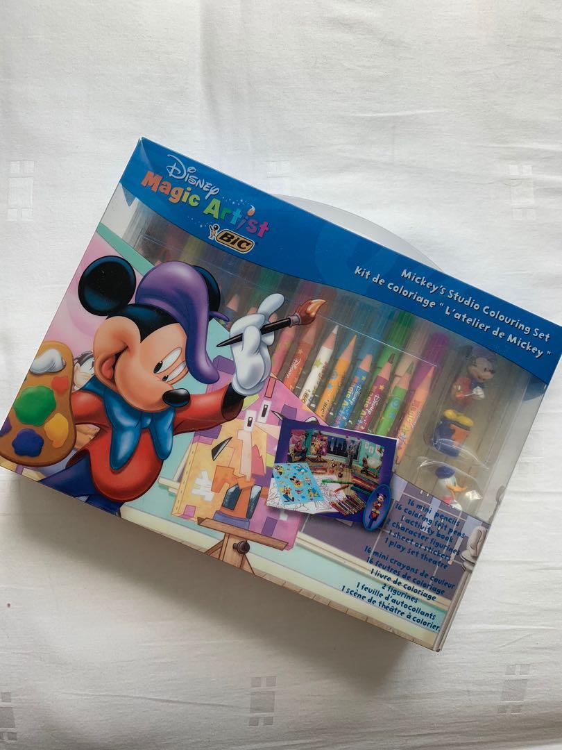 Disney Magic Artist BIC Colouring Set, Hobbies & Toys ...