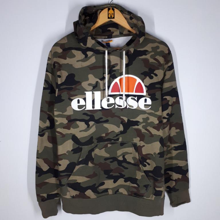 Ellesse new arrivals hoodie camouflage