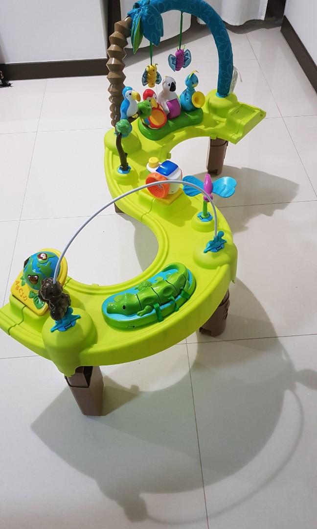 Evenflo Triple Fun Exersaucer Babies Kids Infant Playtime on Carousell