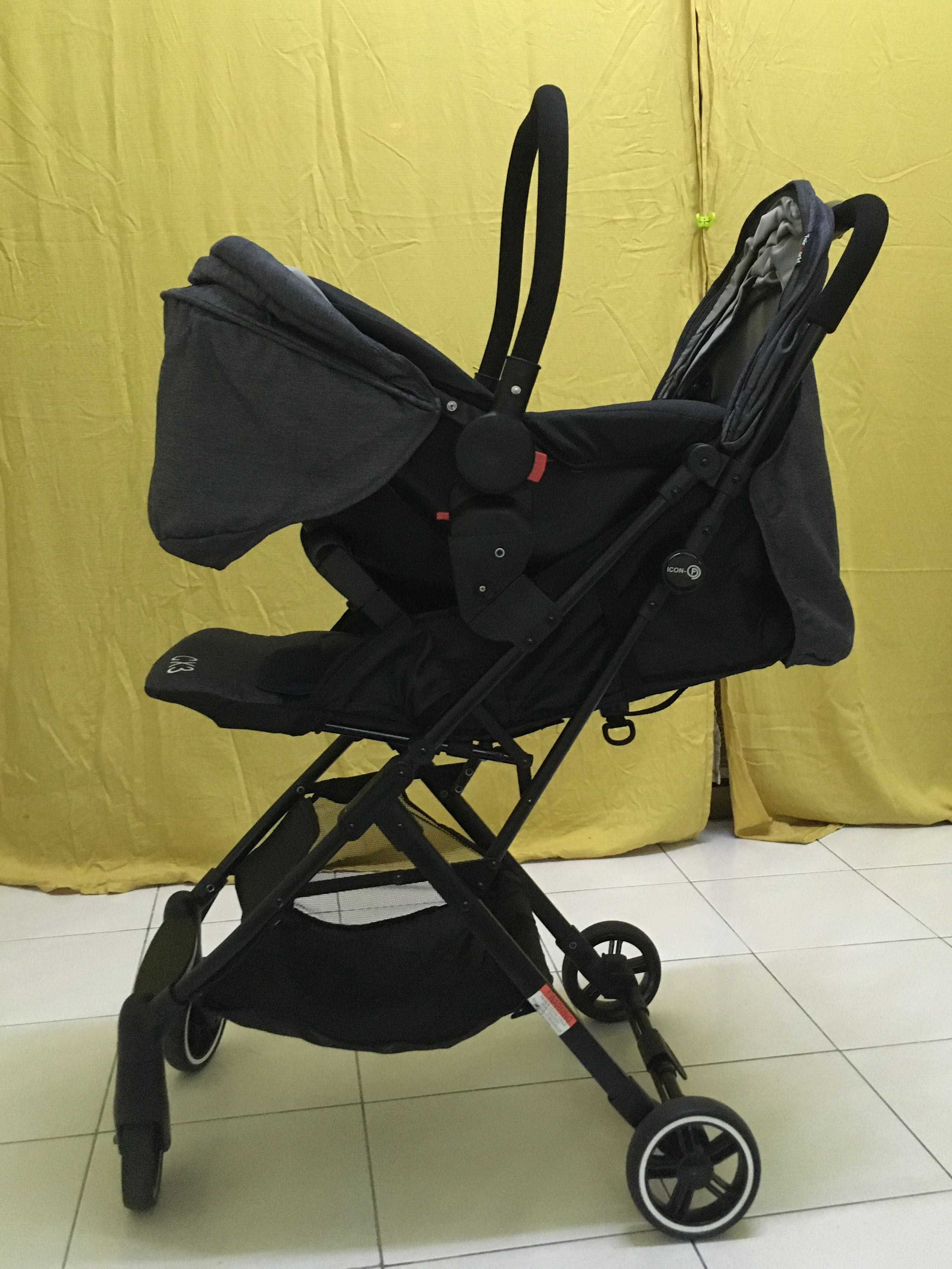 Fairworld BC3CX 2 in 1 stroller baby carrier car seat