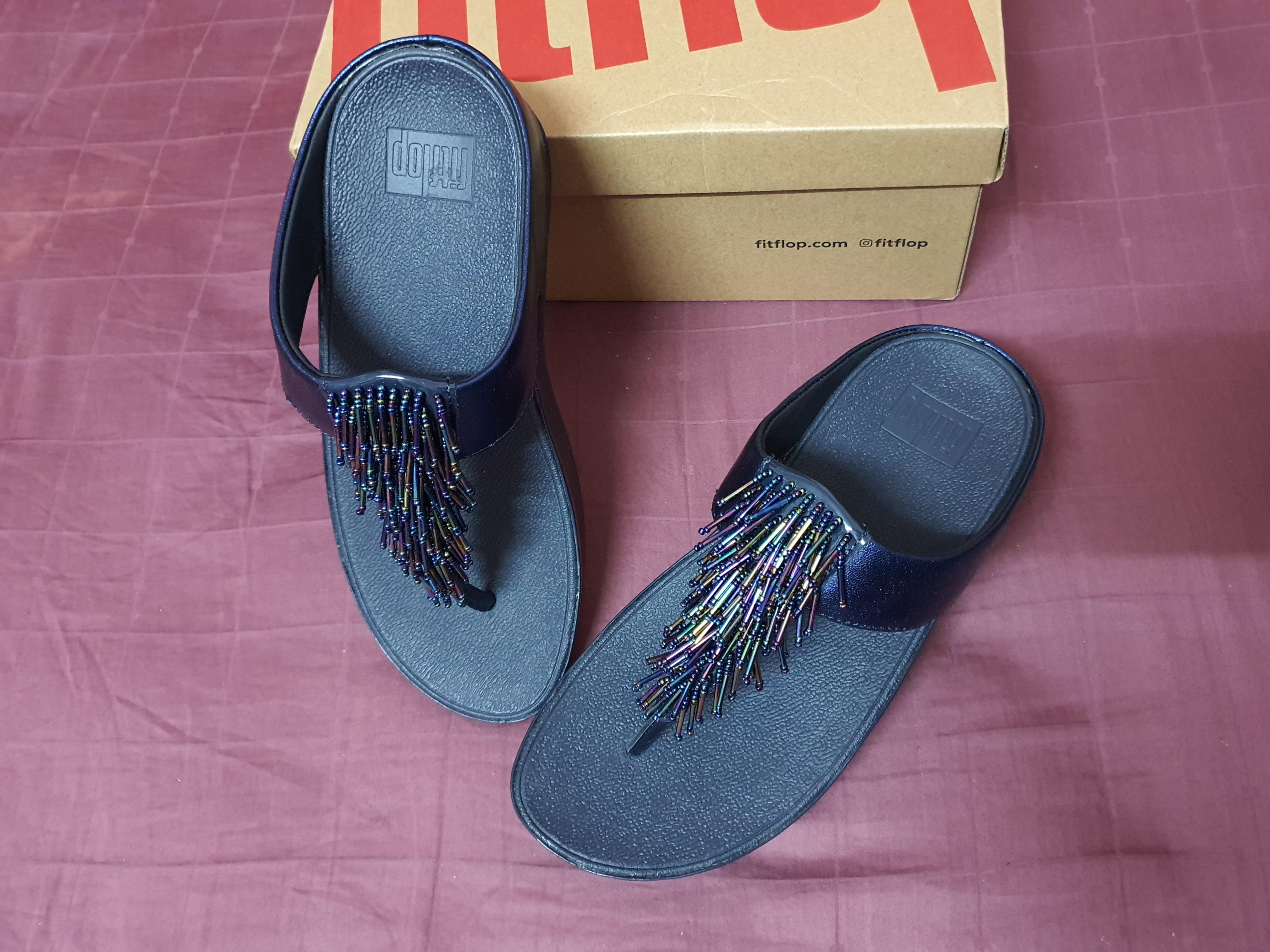 Fitflop cha cha blue sales