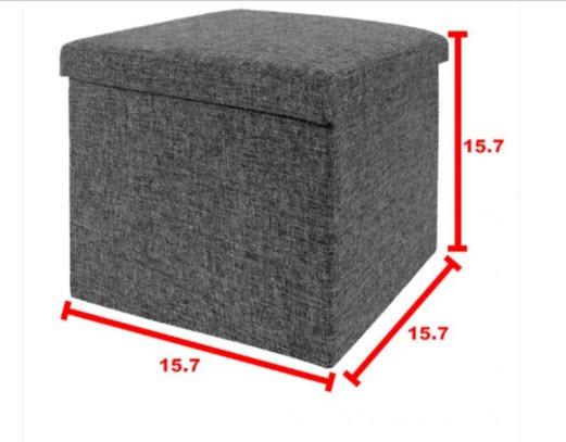 Foldable Storage CubeOttoman Storage Chair (Category: Storage Boxes & Baskets) located in Manila. Submitted by magicgerry (Listing ID 238502877, Image 3). Description: Foldable Storage Cube (P998) > Foldable. Can be use both as chair and storage. > Dimensions: 15.7in. X 15.7in. X 15.7in. > Weight Capacity 181.4kg. (400lbs) Note: I sell this to the membership shopping store but have run out of printed box. I only have the plain brown box. You will