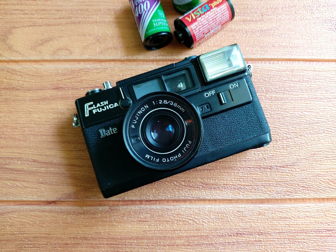 FLASH FUJICA DATE - フィルムカメラ