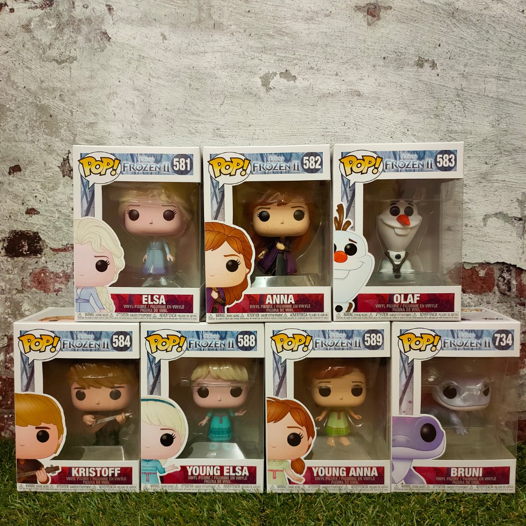 frozen funko pop set