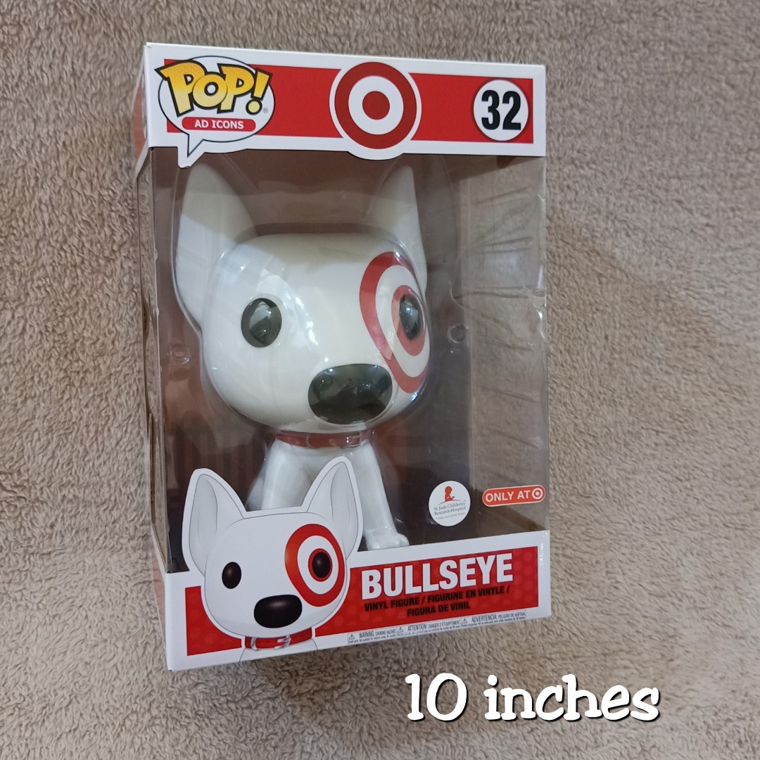 10 inch bullseye funko pop hot sale