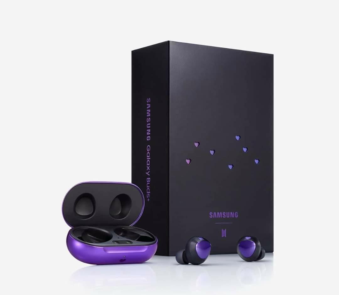 Galaxy Buds + BTS Edition (whole set), Hobbies & Toys, Memorabilia