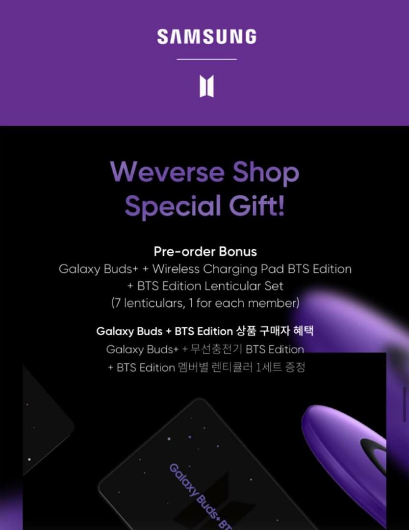 Galaxy Buds + BTS Edition (whole set), Hobbies & Toys, Memorabilia