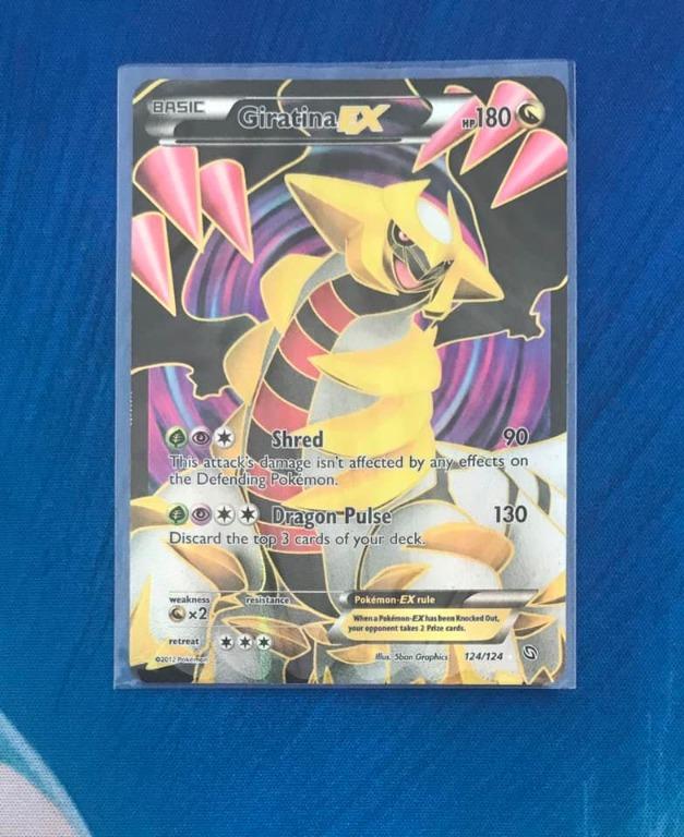 Giratina EX Full Art from Dragons Exalted, Hobbies & Toys, Toys & Games ...