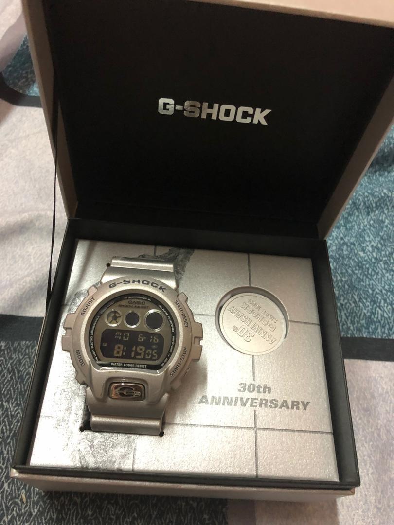 G Shock DW 6930BS 8 Silver coins 30th anniversary Men s Fashion