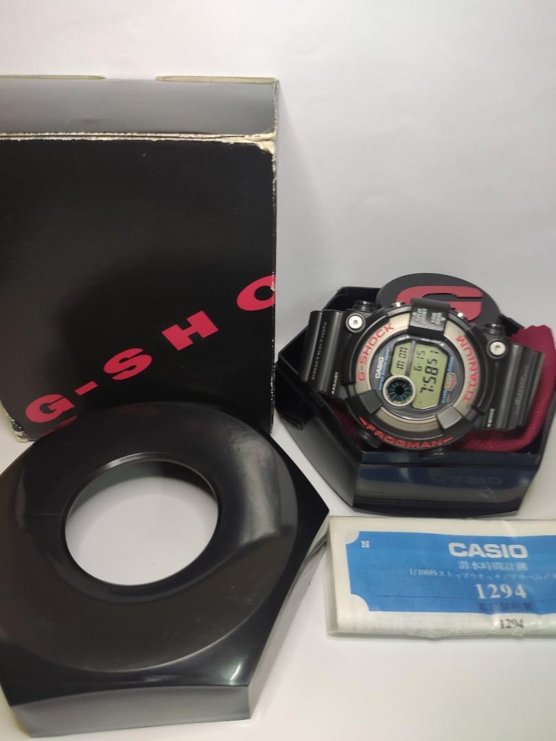 G-SHOCK Frogman DW-8200-1A, 名牌, 手錶- Carousell