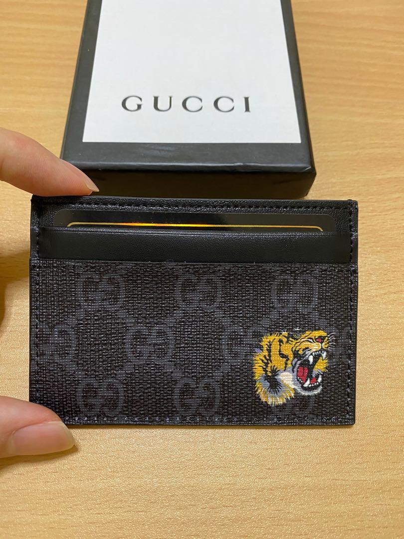 gucci tiger card case