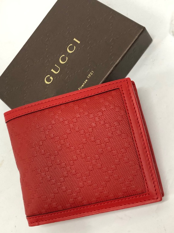 gucci leather wallet