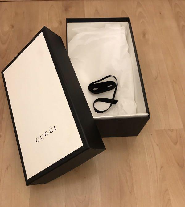 gucci shoes with box