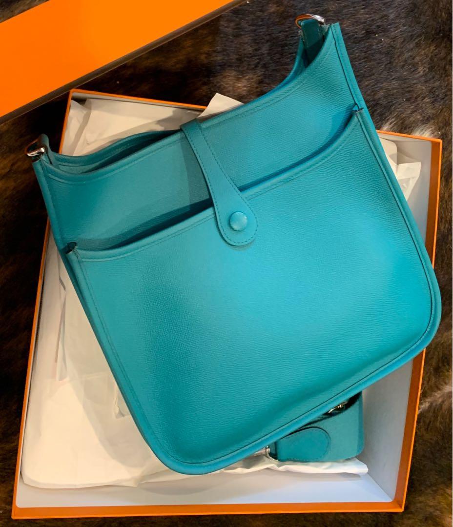 Hermes New Evelyne III PM 29 Bag, Luxury, Bags & Wallets, Sling Bags on Carousell