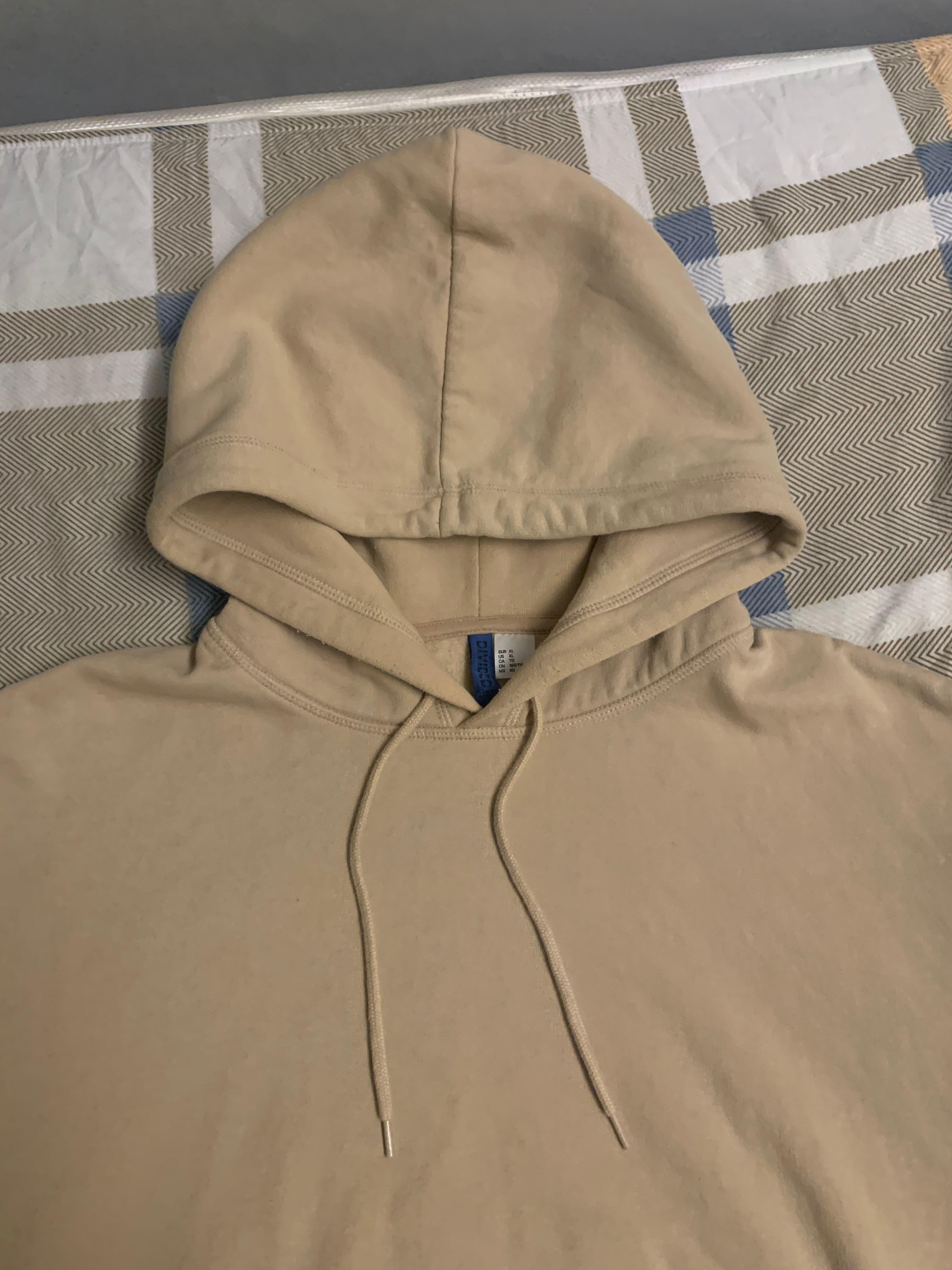 H&m hoodie beige clearance