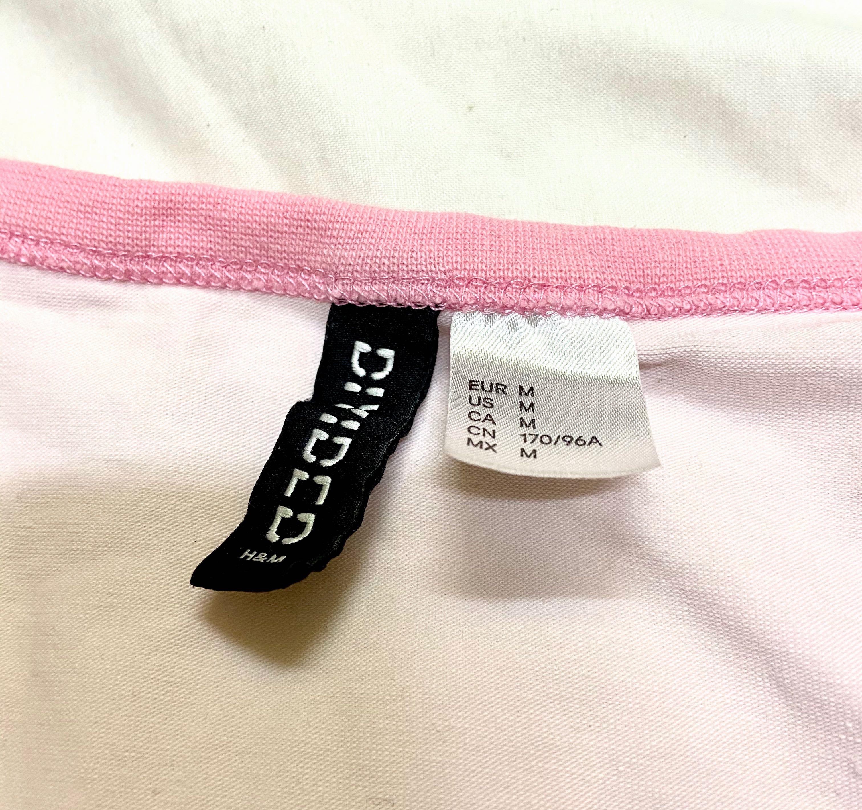 H and m pink shirt new arrivals