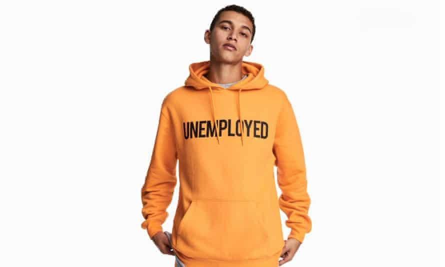 Orange outlet unemployed hoodie