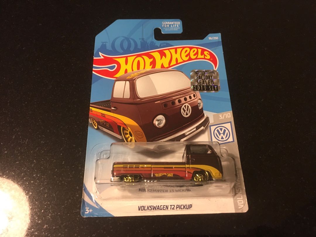 volkswagen t2 pickup hot wheels super treasure hunt