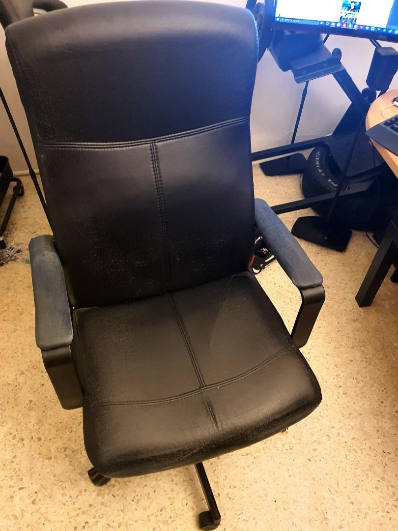 Ikea Millberget Swivel Office Computer Chair Home Furniture Furniture On Carousell