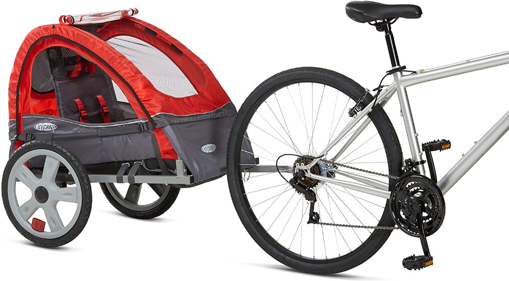 instep sync singleton bike trailer