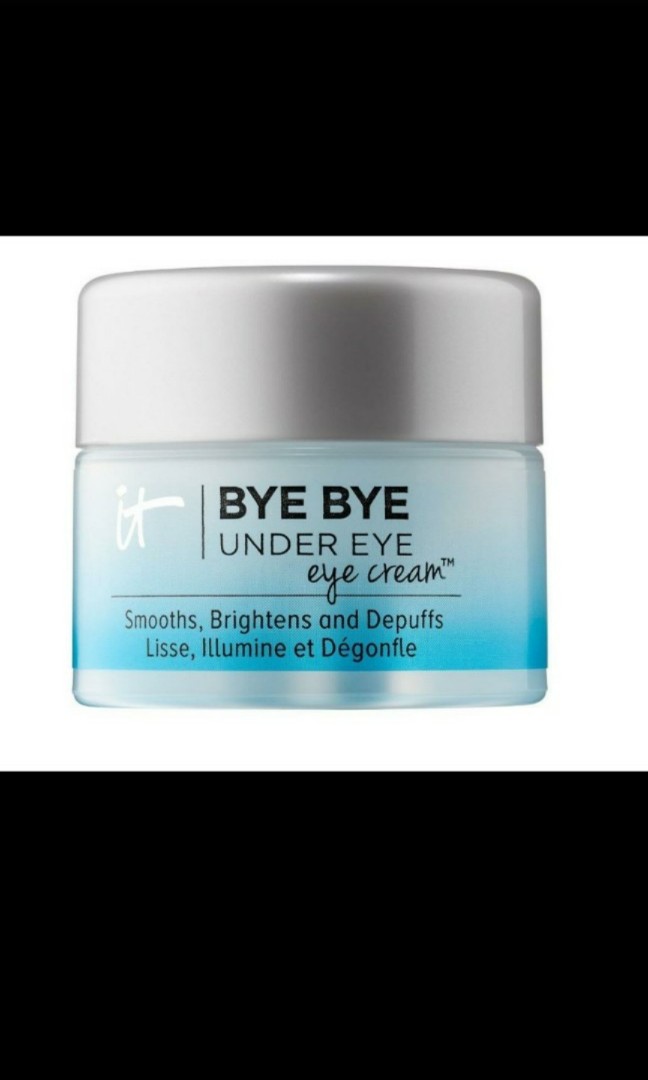 bye bye under eye cream