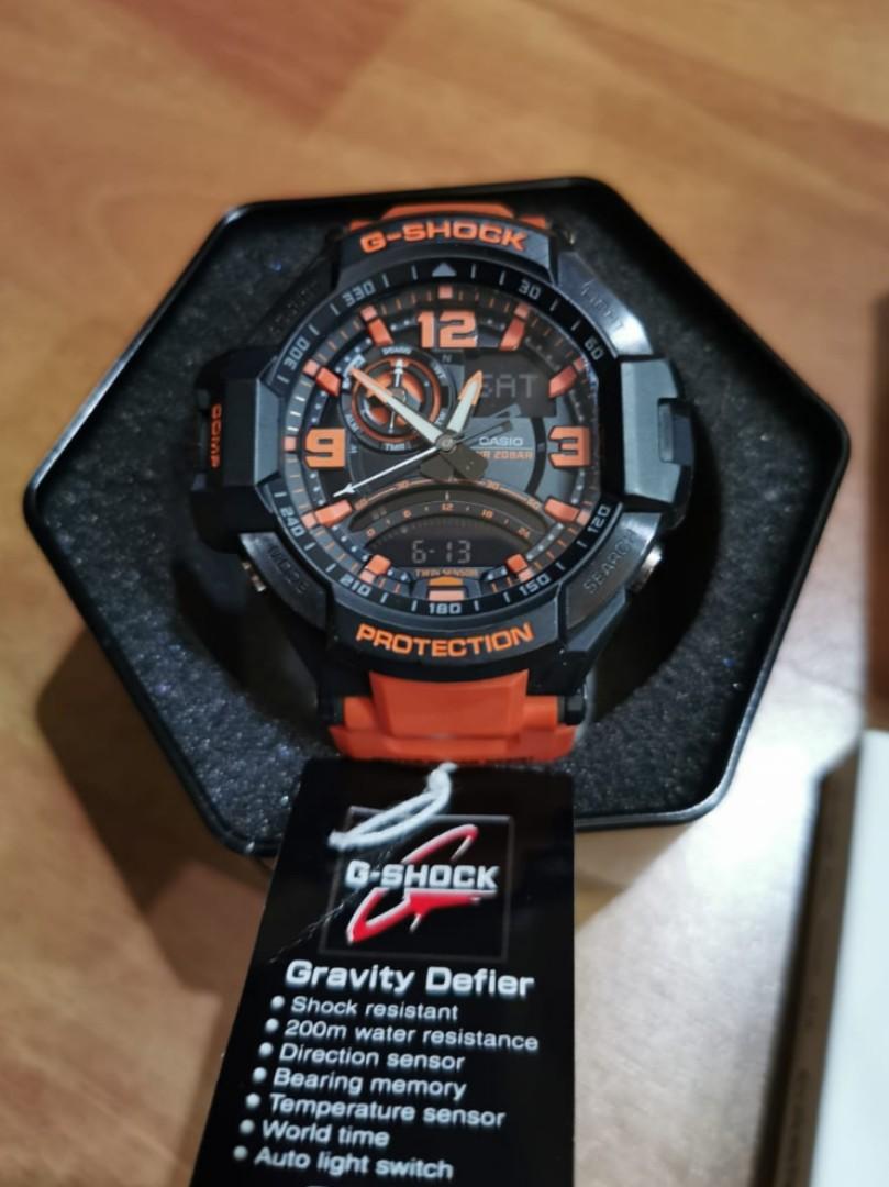 Jam Tangan Casio G Shock Gravitymaster Ga 1000 4adr Original Fesyen Pria Jam Tangan Di Carousell