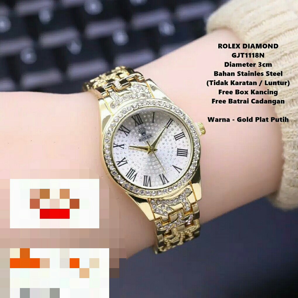 Jam rolex diamond deals