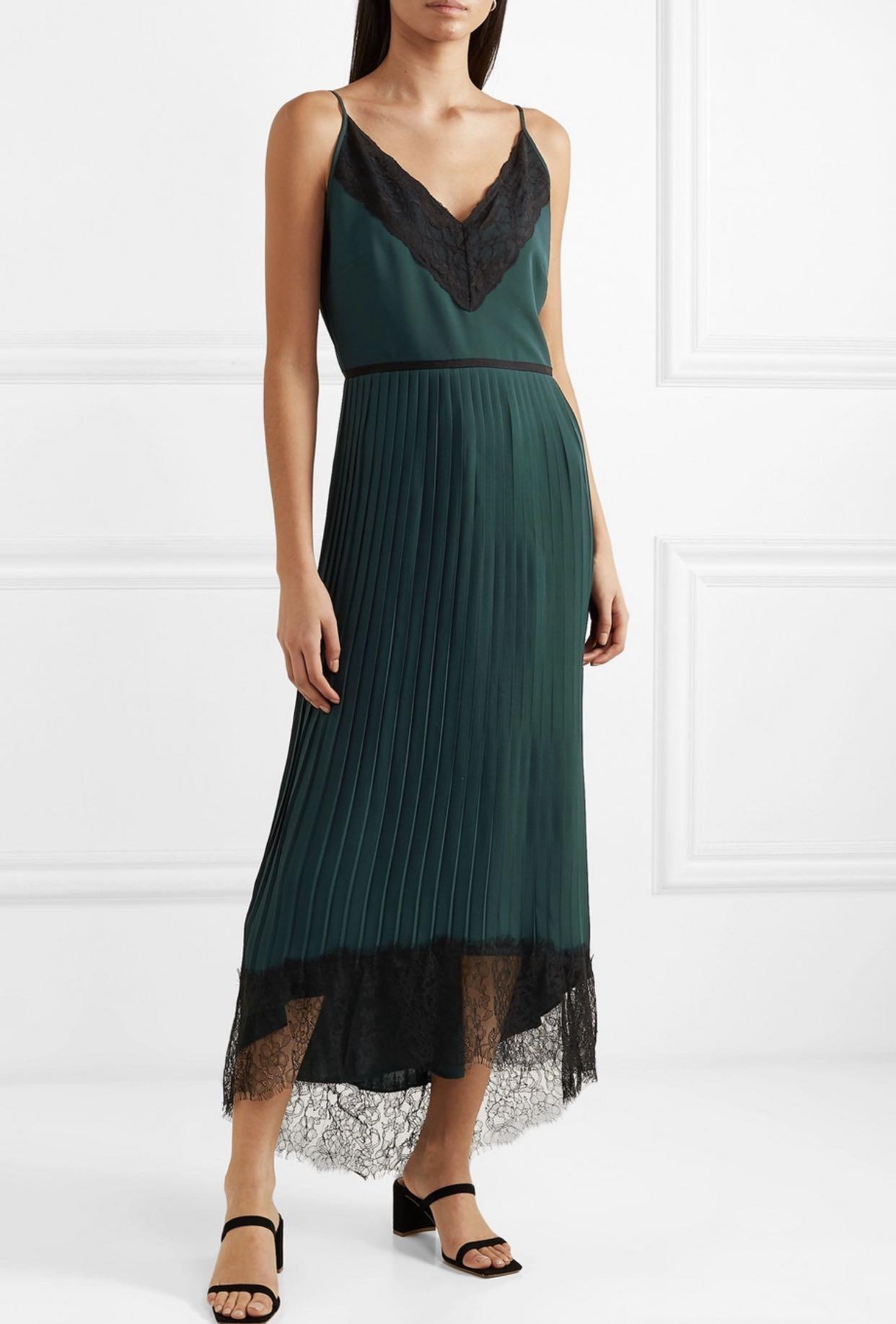 J crew spaghetti clearance strap dress in lace