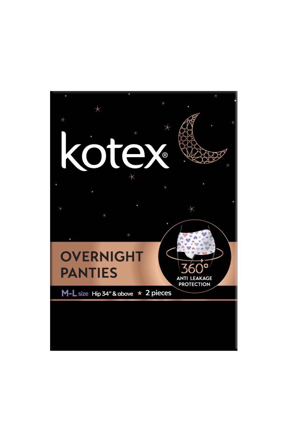 Kotex Overnight Panties, Babies & Kids, Maternity on Carousell
