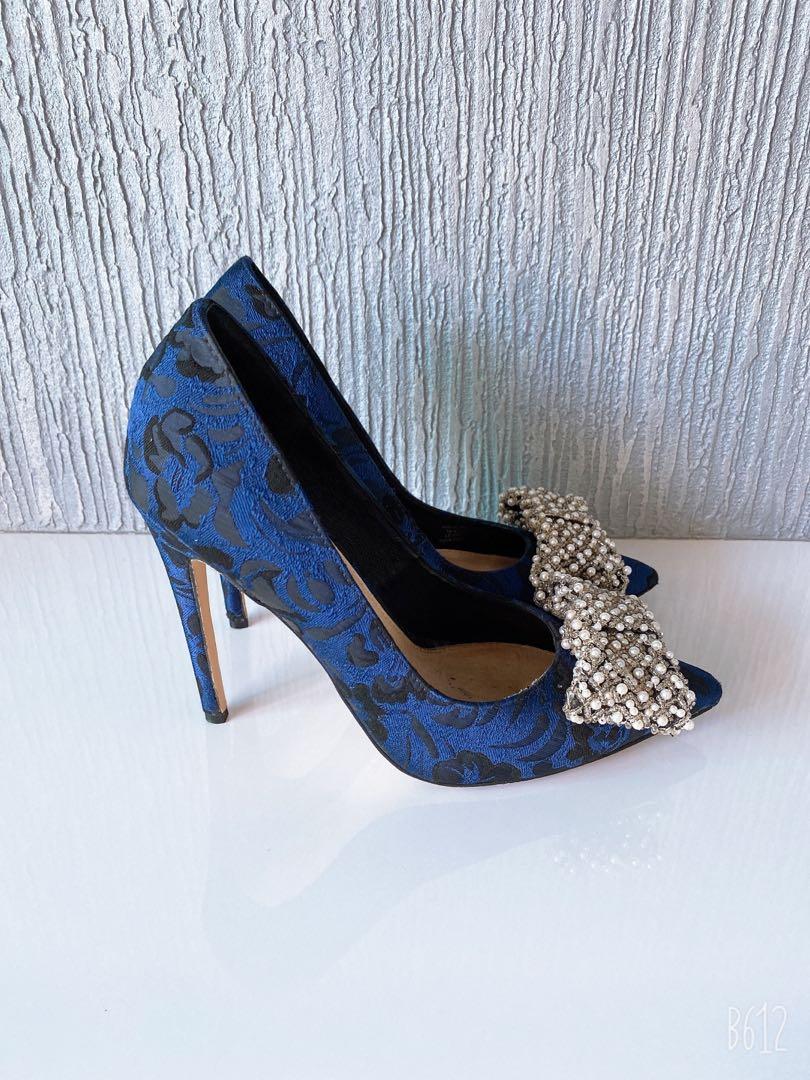 Kurt geiger store royal blue shoes