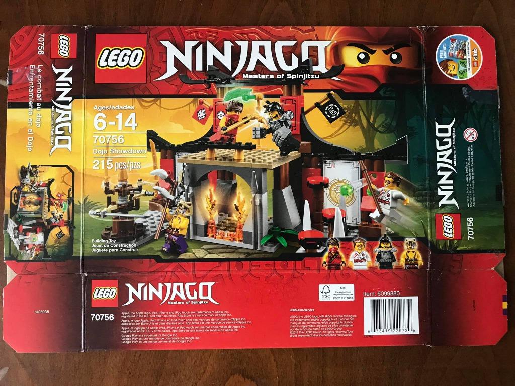 lego ninjago dojo showdown